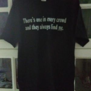 Tee-shirt NWOT black funny shirt